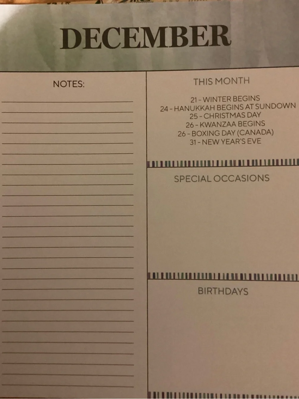 Aug 26- Dec 2027 Floral Weekly Planner - 